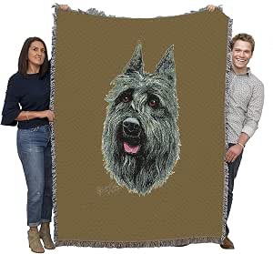 Pure Country Weavers Überwurfdecke Mit Fransen – Baumwolle, 72 X 54 Cm, Rose, Maschinenwaschbar