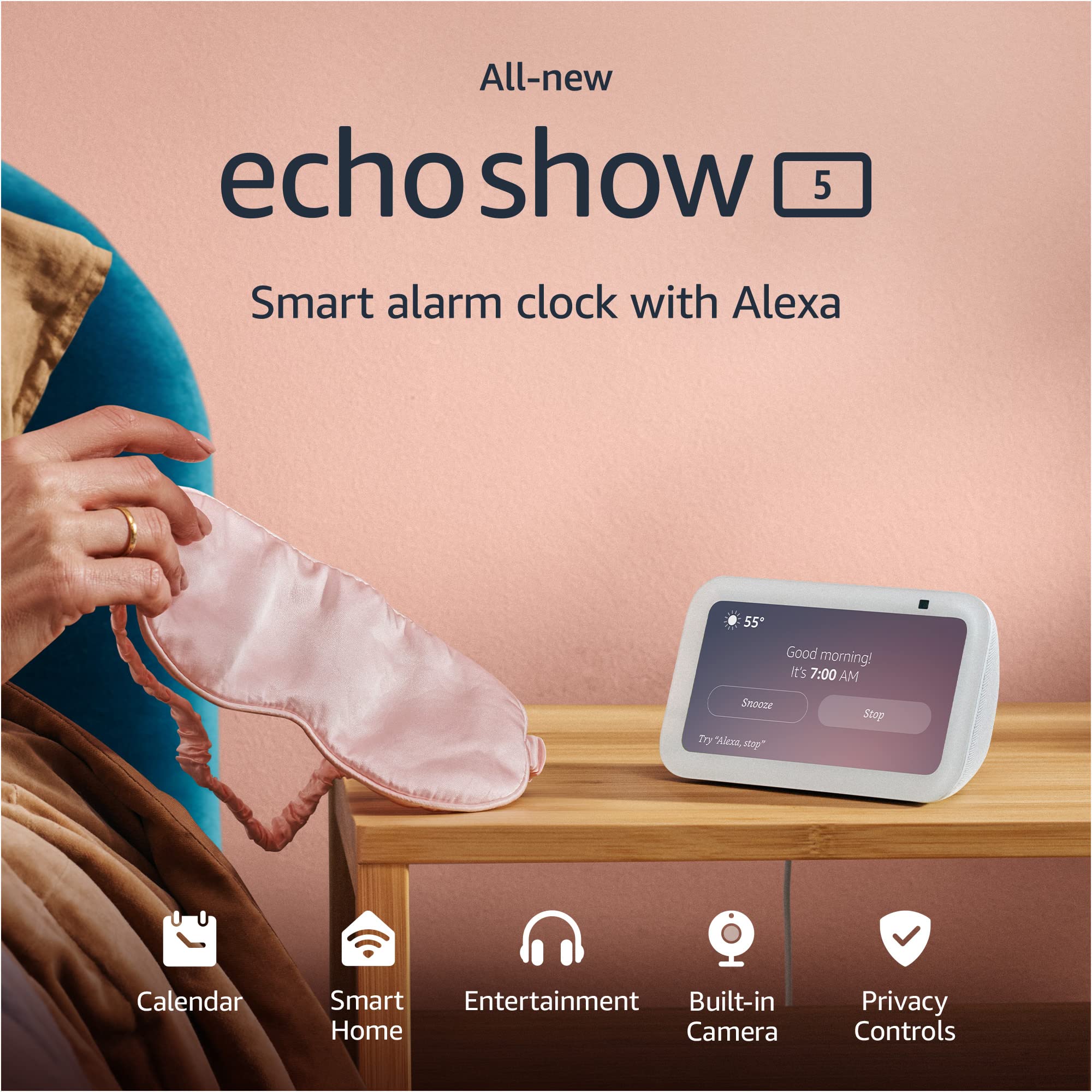 Buy Allnew Echo Show 5 (3rd Gen, 2023 release) Smart display and