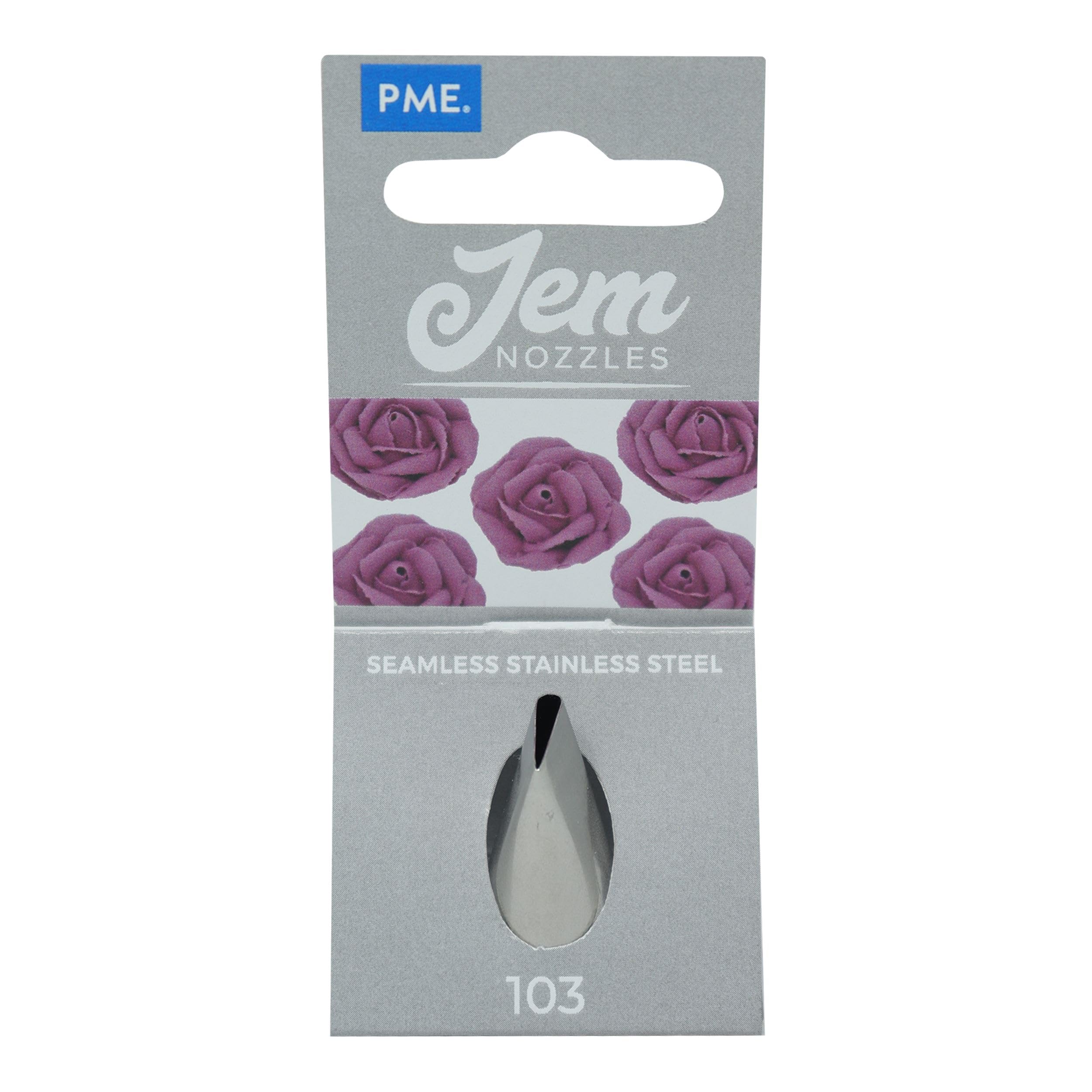 Pme Silver Petal Piping Nozzle 11Mm