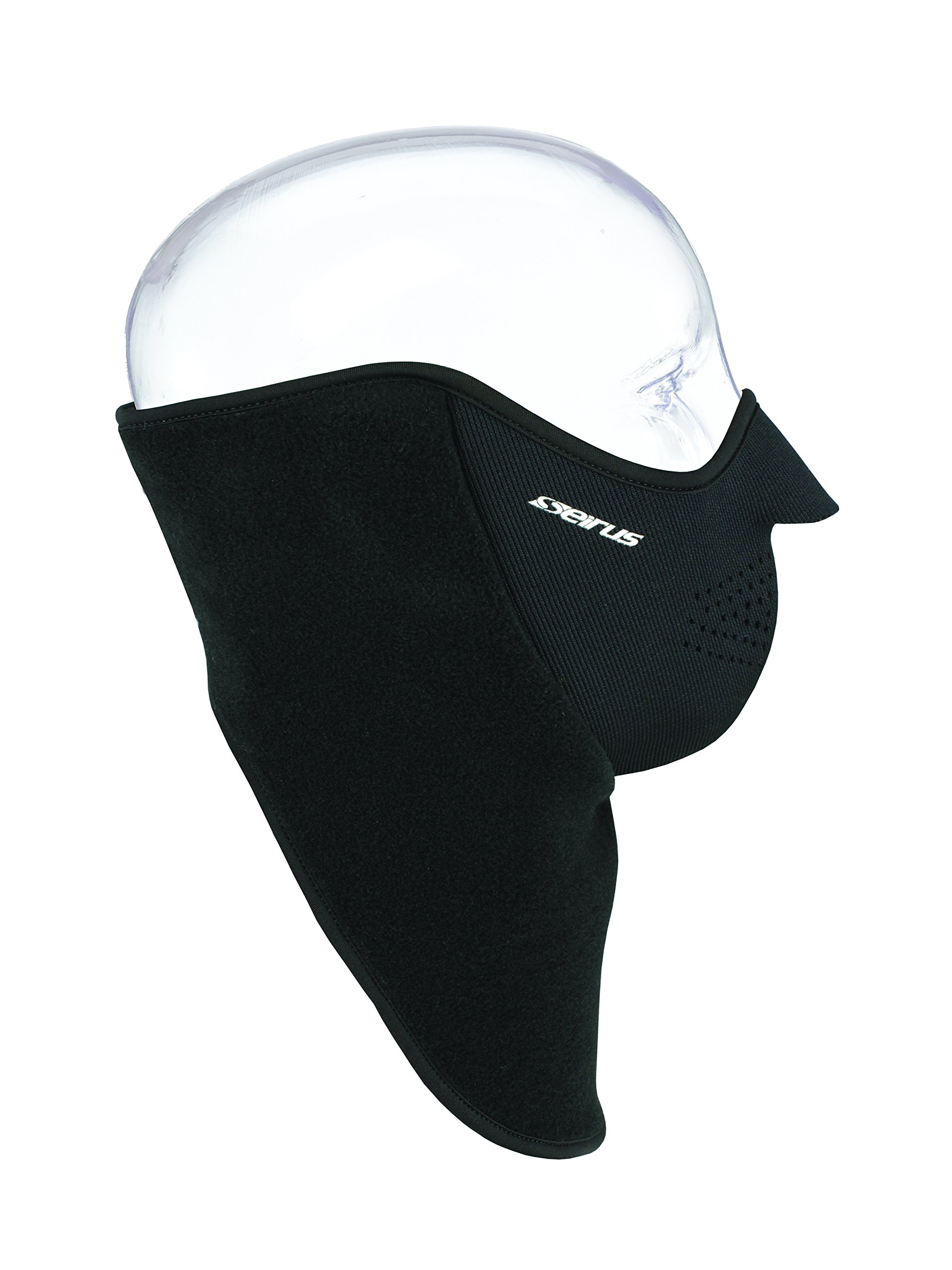 Seirus Innovation Heatwave Combo Schal Polartec Face Maske/Nackenwärmer mit Verstellbarer Klettverschluss