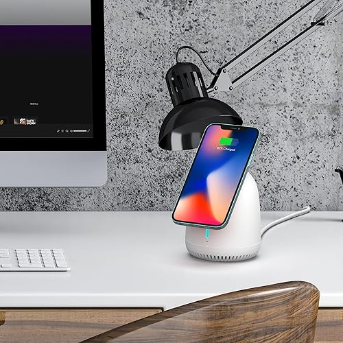Miniatura 10 de RapidX Capo - Cargador inalámbrico magnético, altavoz Bluetooth portátil y soporte MagSafe para iPhone 15, 14, 13, 12, Mini, Plus, Pro y Pro Max