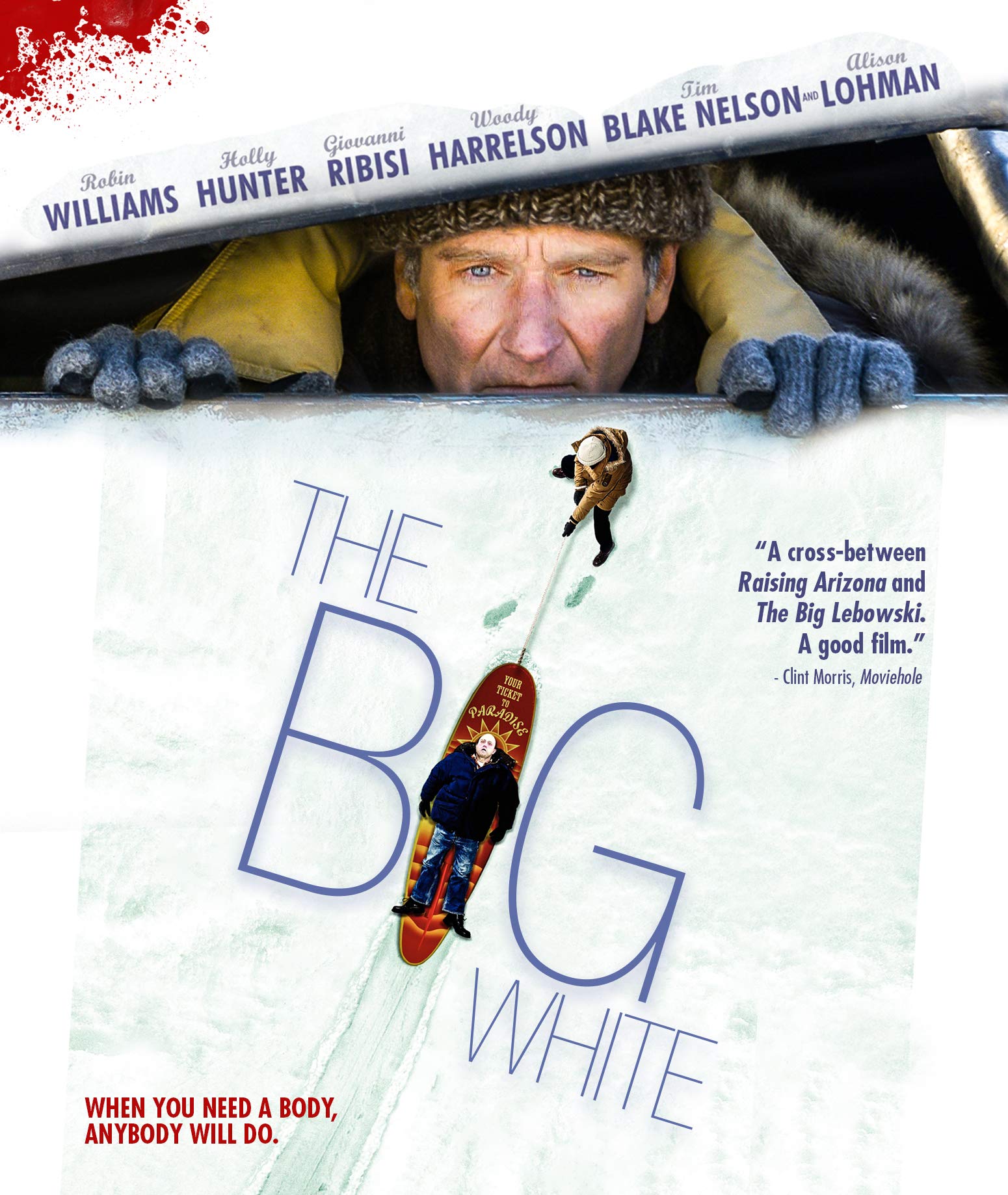 The Big White en Blu-ray version USA para coleccionistas de cine negro