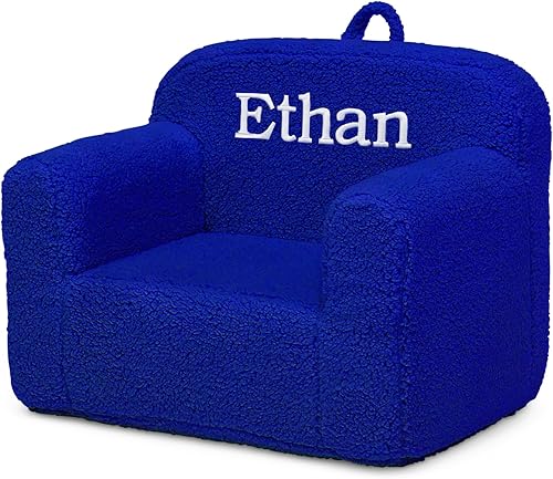 Miniatura 81 de Delta Children Sherpa Cozee Chair - Silla de espuma para niños a partir de 18 meses, color azul polvo Azul polvoriento,Crema,Rosa