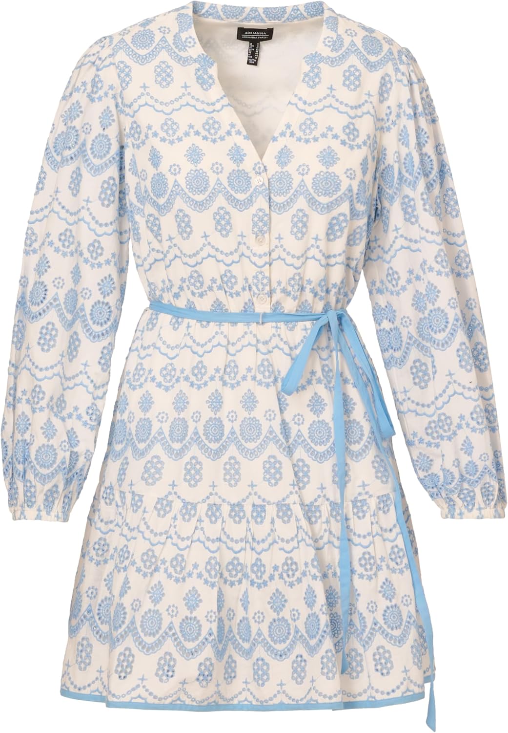 Adrianna Papell womens Flounce Hem Short Dress - Image 5