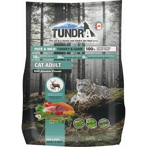 Tundra Cat trockenfutter (getreidefrei) Pute & Wild - Turkey & Game