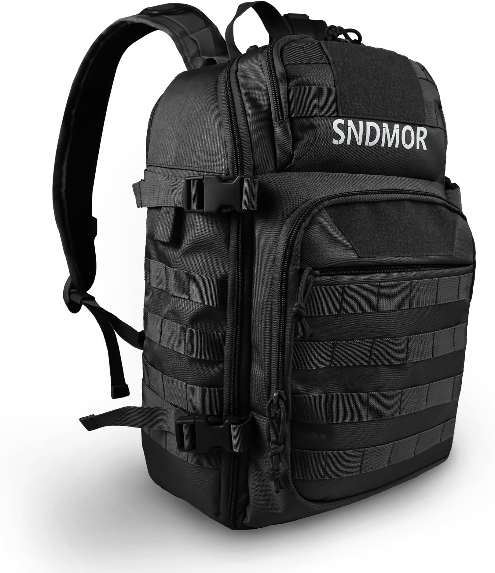 SNDMORTactical Backpack, 3 Day Assault Pack, Backpack Military with Molle System, Suitable for Hunting Camping Trekking