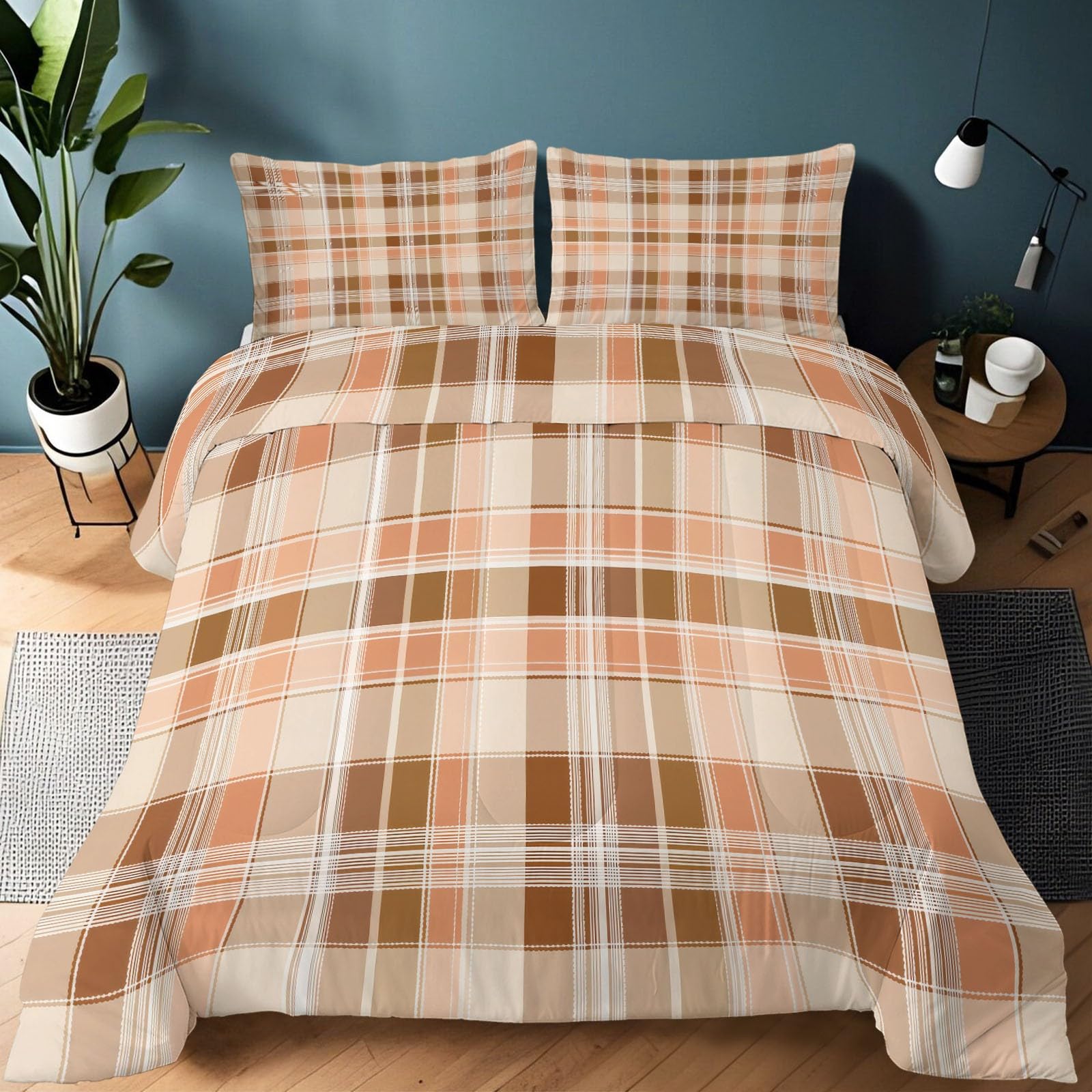 Couette respirante 4 saisons 220x240 cm douce et thermorégulatrice pour lit double