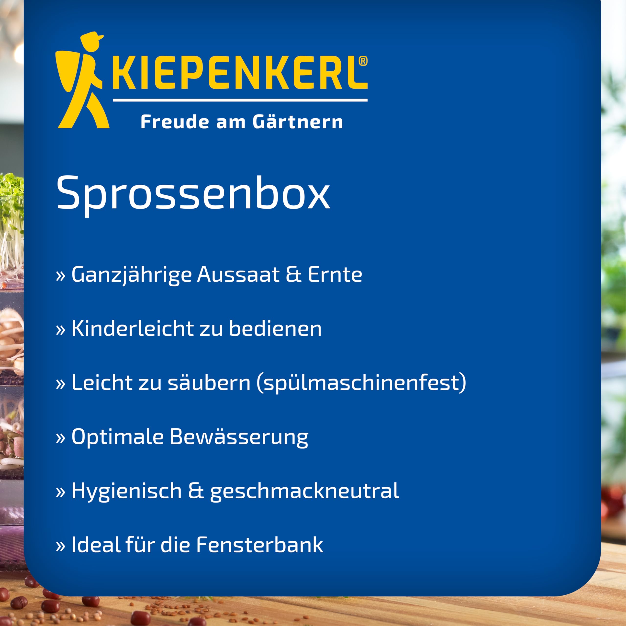 Kiepenkerl Germoir pour graines germées
