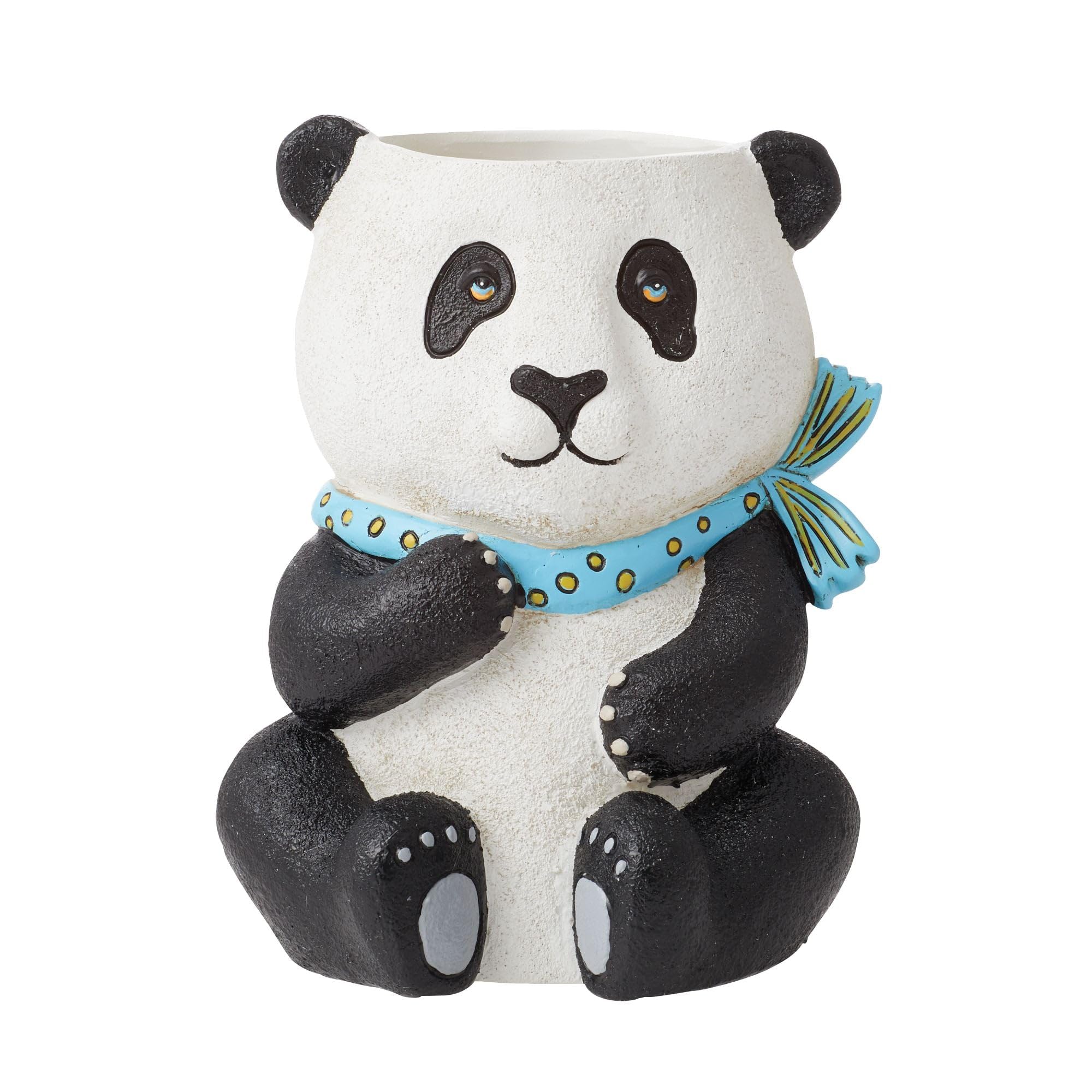 Planter Michelle Allen Enesco pot de créateur finitions peintes à la main