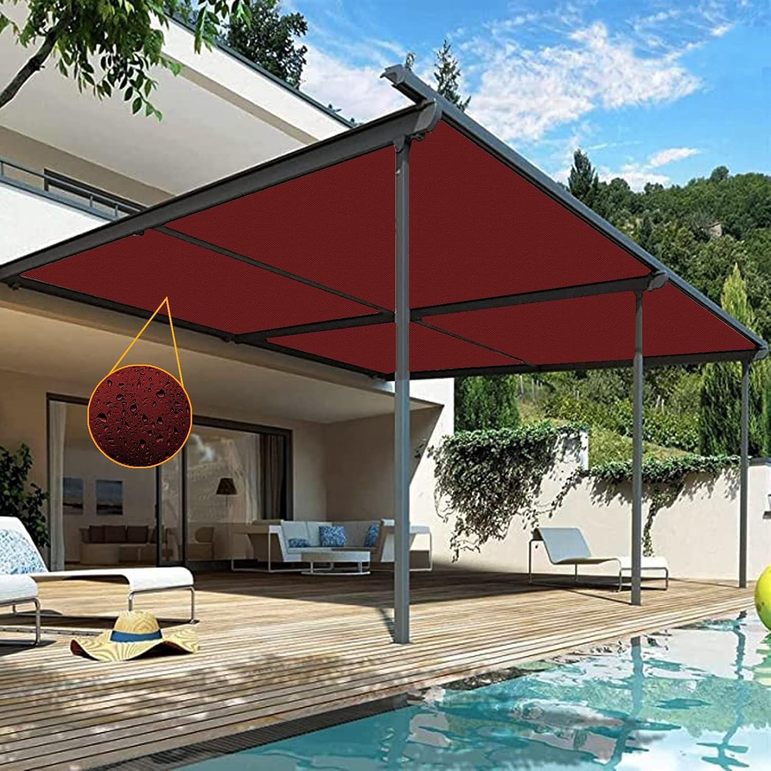 304 Stainless Steel Heavy Duty Mesh Safety Net - 2x5m Durable Rope Fence for Balcony & Stairs, 1.5mm Thick, Reliable Protection for Kids & Pets (10cm Color)