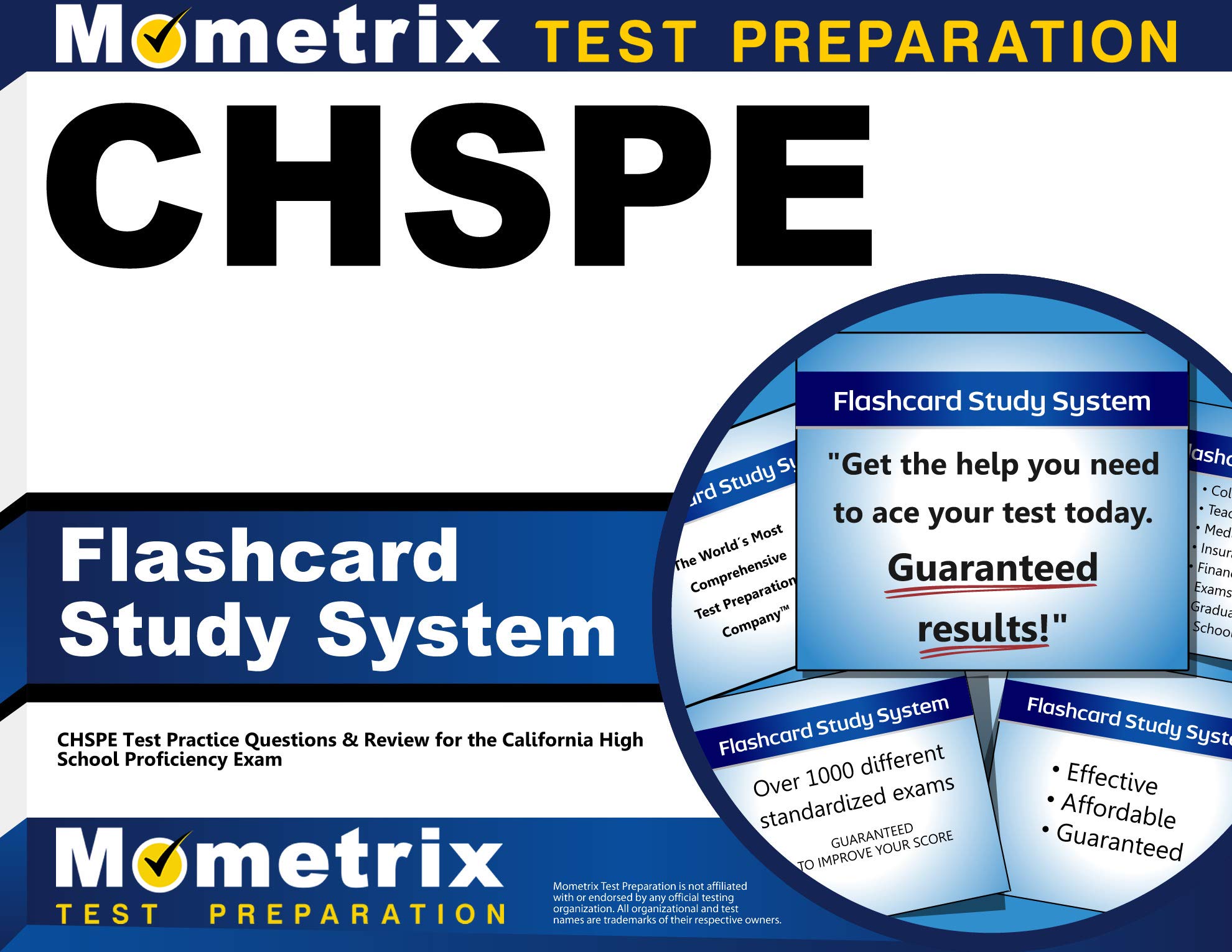 CHSPE Flashcard Study System: CHSPE Test Practice Questions & Review ...