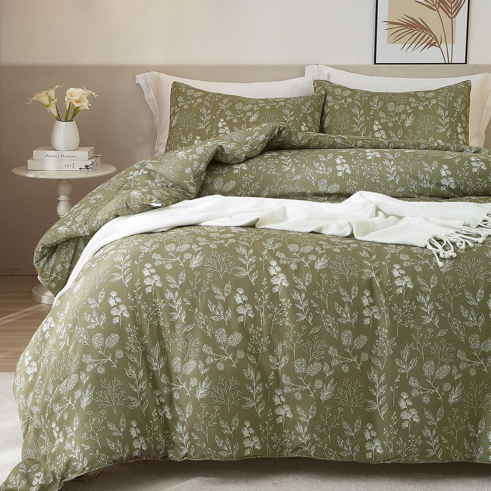 HighBuy Floral Duvet Cover