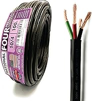Vista 49 de Cable de alambre y cable nacional – Alambre de cobre premium de 12 AWG de 2 conductores, 50 pies, trenzado Fabricado en EE. UU., chaqueta flexible