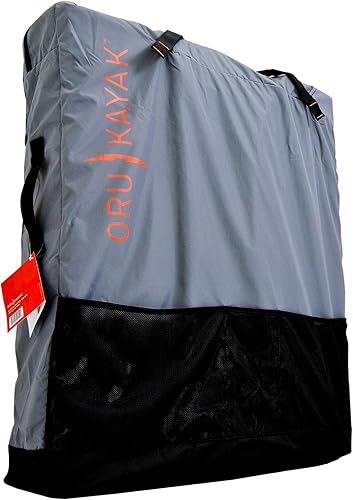 Oru Kayak Oru Pack Mochila para kayak plegable, nailon resistente, con correas acolchadas para el hombro y cinturón de cadera, cremallera