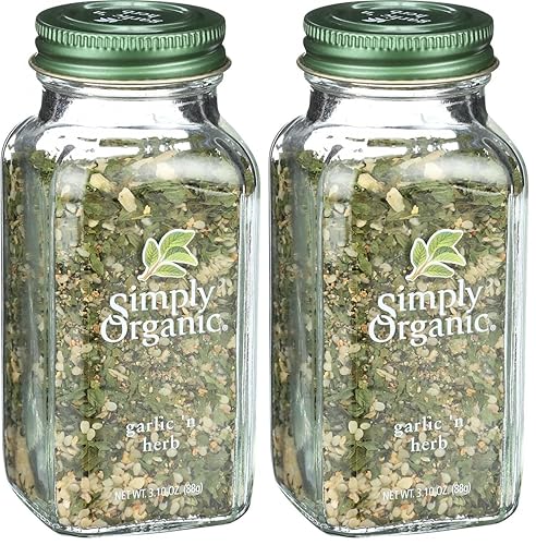 Vista 8 de Simply Organic Ajo 'N Herb, certificado orgánico 3.1 onzas