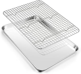 Joyfair 16 Inch Baking Pan with Rack Set