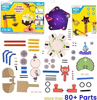 Buy Avishkaar MEX Ultimate Machines Kit, 12-in-1 DIY Robotics Buy Avishkaar MEX Ultimate Machines Kit, 12-in-1 DIY Robotics