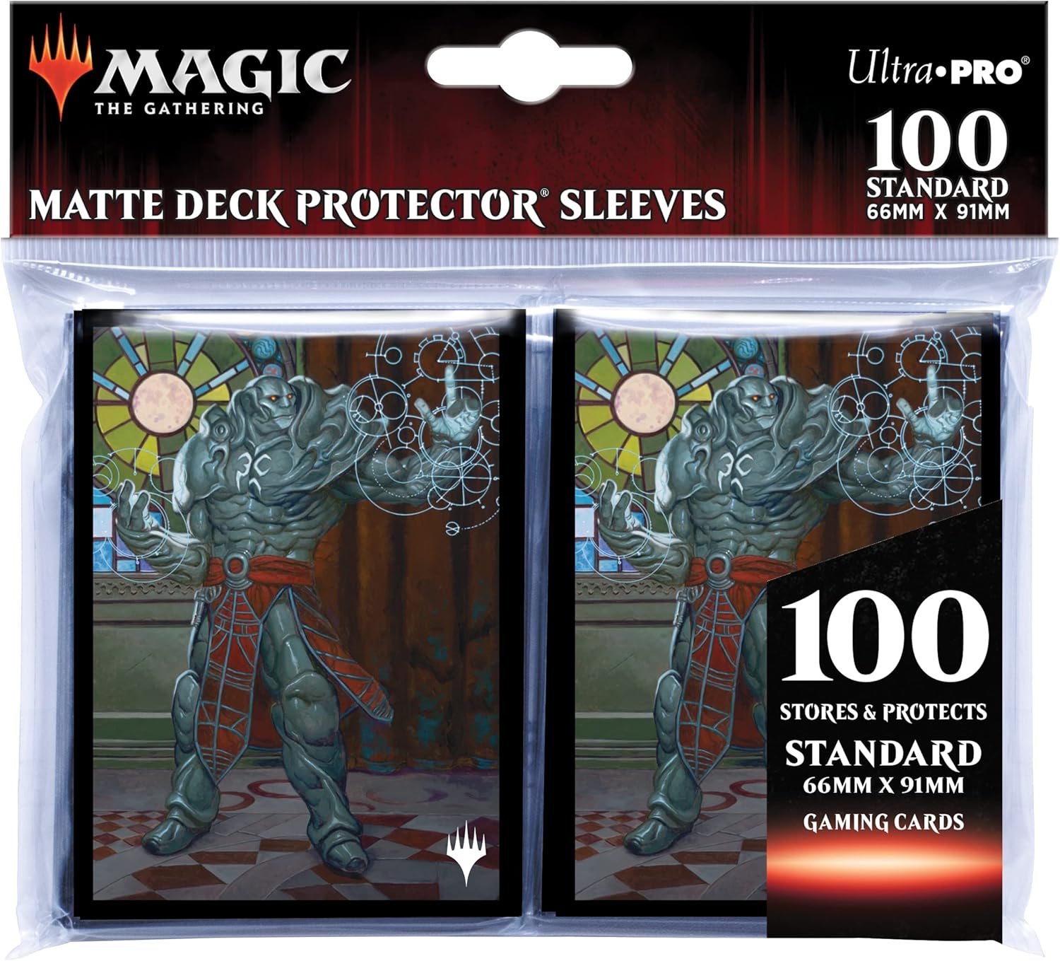 Ultra PRO - Magic: The Gathering - Dominaria United 100ct Standard Card Sleeves (V1) - Protect Your Collectible Trading Cards, and Gaming Cards from Wear, Tear, and Peeling with ChromaFushion Tech