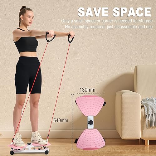 Miniatura 6 de HOTWAVE Tabla giratoria de cintura  Tabla giratoria de 360 para entrenamiento de núcleo, pérdida de peso y tonificación de cintura  Superficie