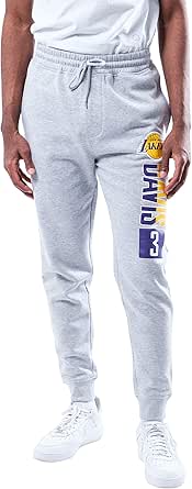 Amazon.com : Ultra Game NBA Men's Active Fleece Joggers Sweatpants ...