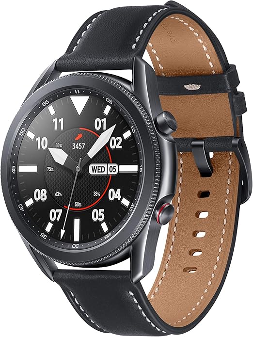 Samsung Galaxy Watch 3 (LTE) 45mm - Smartwatch Mystic Black [Spanish  Version] : Samsung: Amazon.de: Elektronik \u0026 Foto