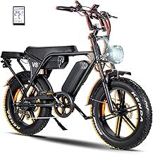 VOMO 20-Zoll E-MTB mit 250W Motor & 48V/30Ah Akku | Bis zu 100 km Reichweite | 7-Gang Schaltung & hydraulische Scheibenbremsen | Ideal für Stadt & Gelände | Starkes E-Bike für Erwachsene