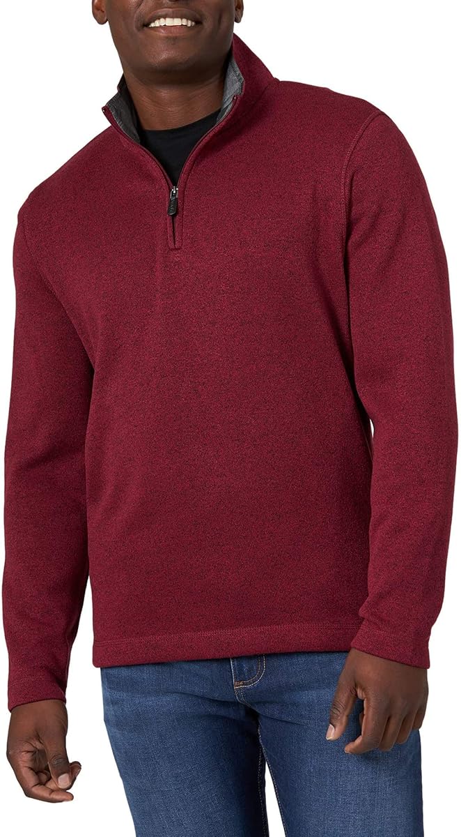 Forro polar Wrangler Authentics manga larga hombre cremallera
