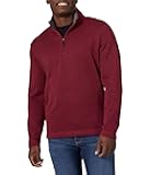Wrangler Authentics Men's Long Sleeve Fleece Quarter-zip