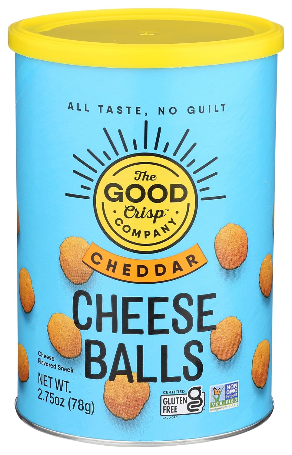 THE GOOD CRISP COMPANY Cheddar Cheese Balls, 2.75 OZ