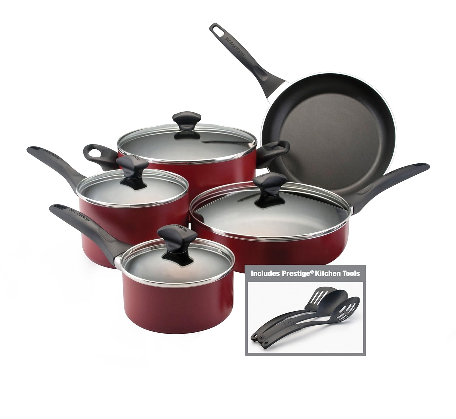 Buy Farberware Dishwasher Safe Aluminum Nonstick 12Piece Cookware Set