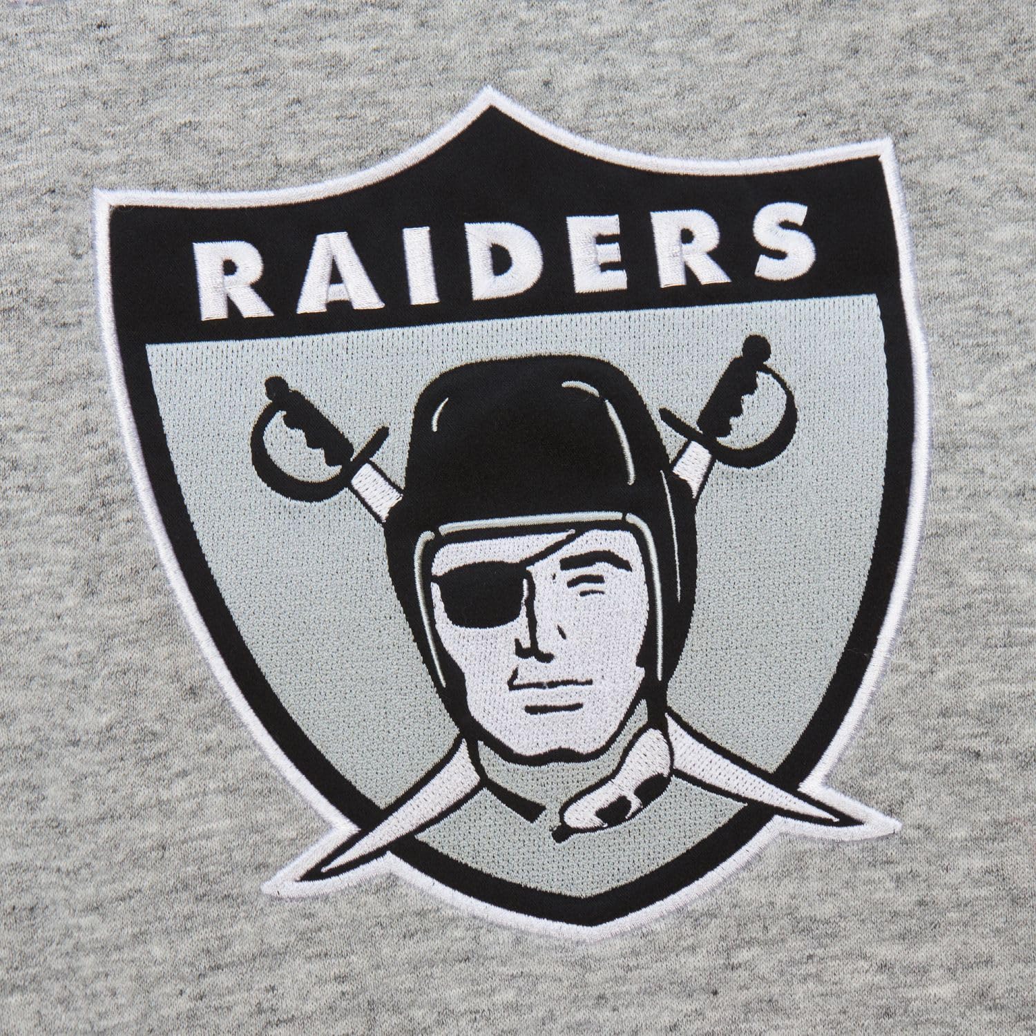 Mitchell & Ness Satin Fleece Pullover Oakland Raiders