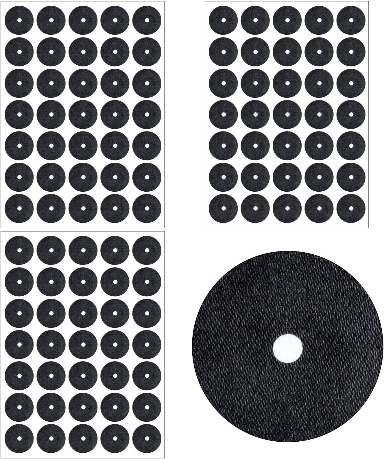 Civaner 105 Pieces Pool Table Marker Dots Billiard Spot Stickers Snooker Spot Billiard Table Dots Pool Ball Position Marker Stickers for Billiards Practice