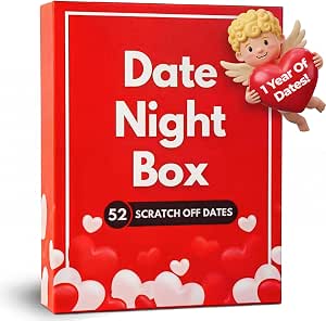 Date Night Box: 52 Romantic Scratch-Off Date Ideas for Couples