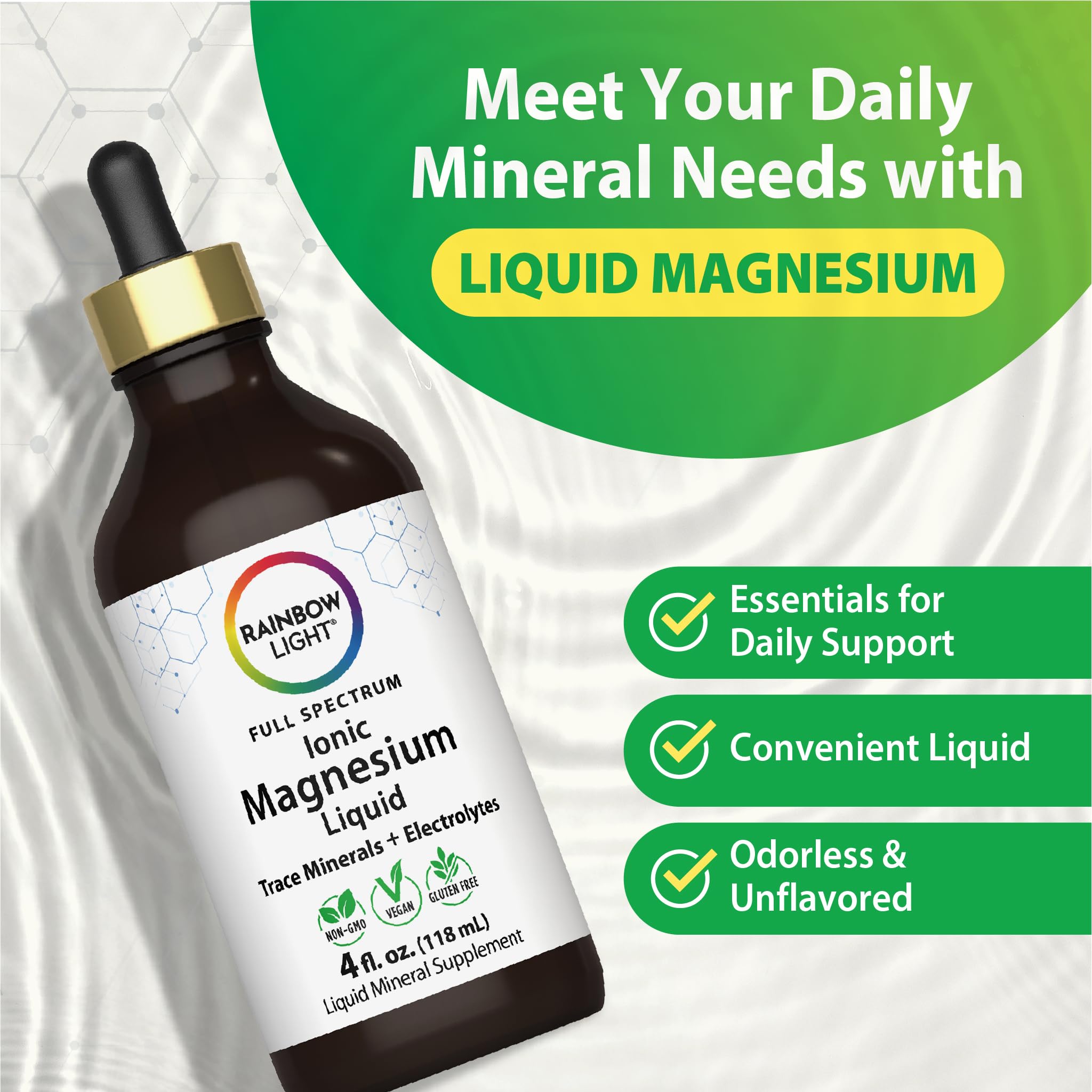 Rainbow Light Ionic Magnesium Liquid | 4 Fl Oz — Amazon image 5