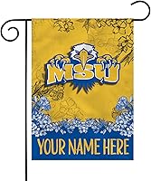 Vista 74 de Rico Industries Bandera de jardín personalizada estándar/primaria de la NCAA