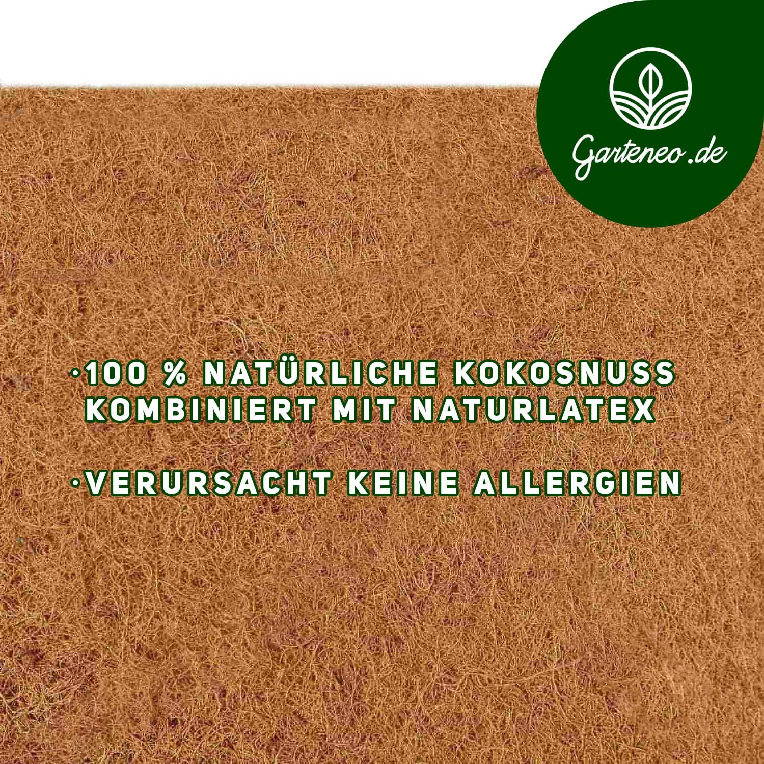Kokosfasermatte Winterschutzmatte Pflanzenschutz Kokosmatte Frostschutz 100% Biologisch Witterungsbeständig Abbaubar 800g/m2 (1mx10m)