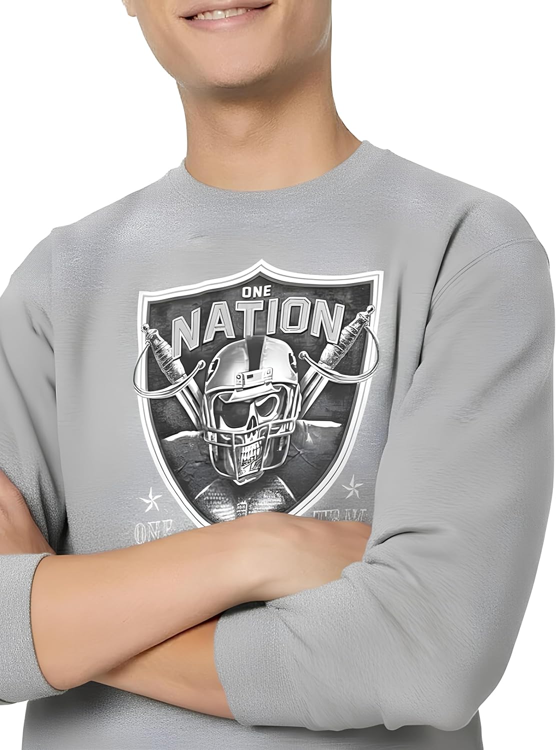 Men's Sweatshirt, EcoSmart Crewneck Long-Sleeve Sweatshirt, Cotton & Polyester Fabic Sweatshirt For Man,s - Image 2