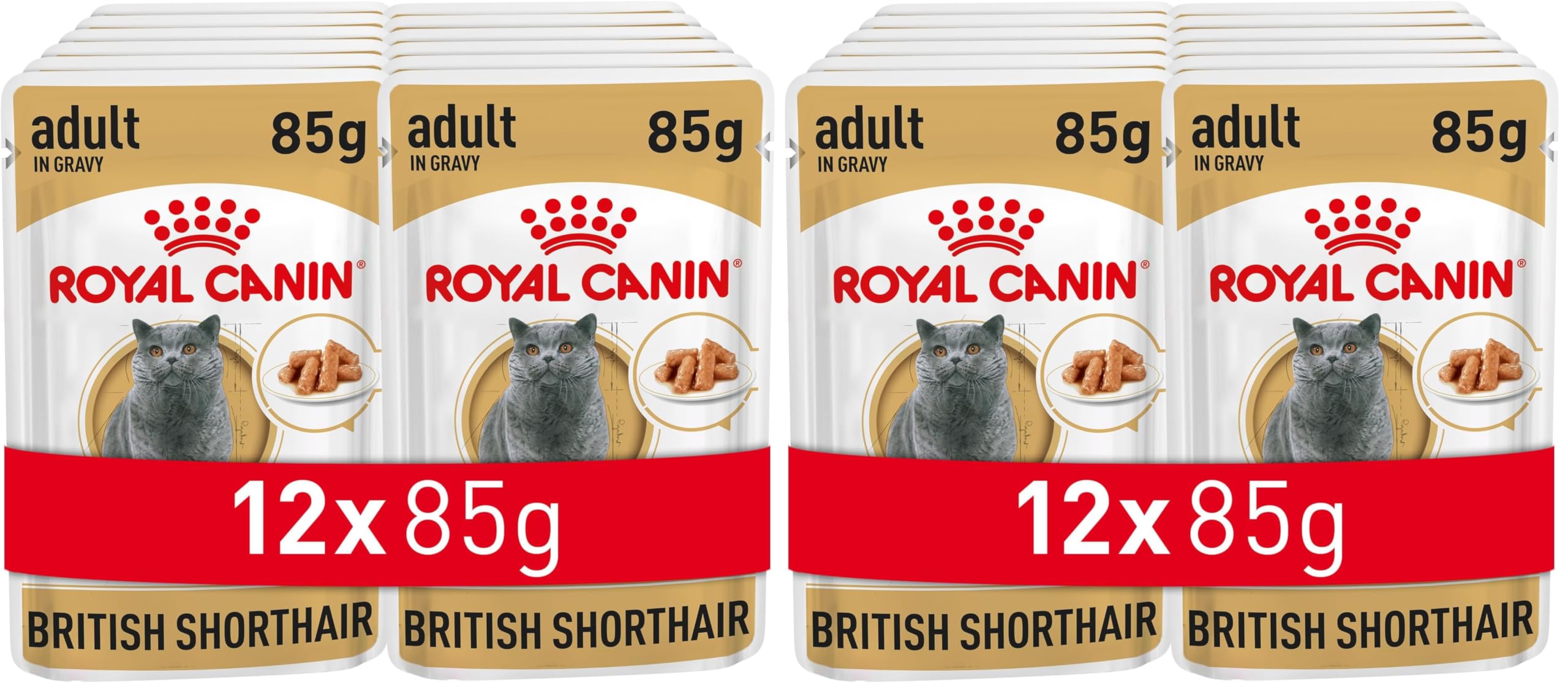 Royal Canin British Shorthair Konserve 85 gr x 12 Adet (2 paketi)