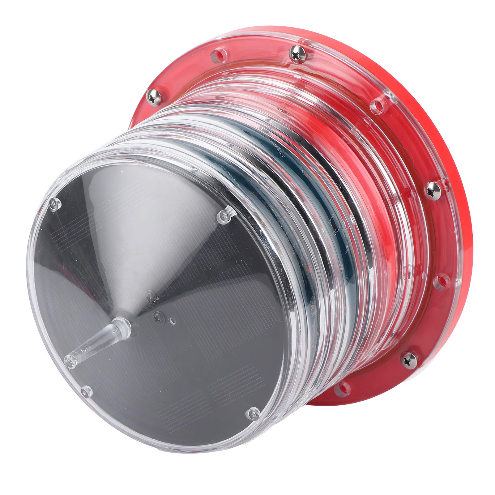 Solar Power Beacon Light Solar Schiff Licht Marine Navigation Licht LED Blinkende Schwimmende Lampe IP68 für Marine Schiff Boot
