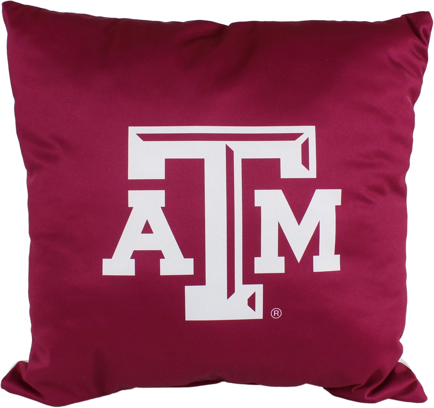 College Covers Everything Comfy Texas A&M Aggies 16" Decorative Pillow Reversible 2 Unique Sides
