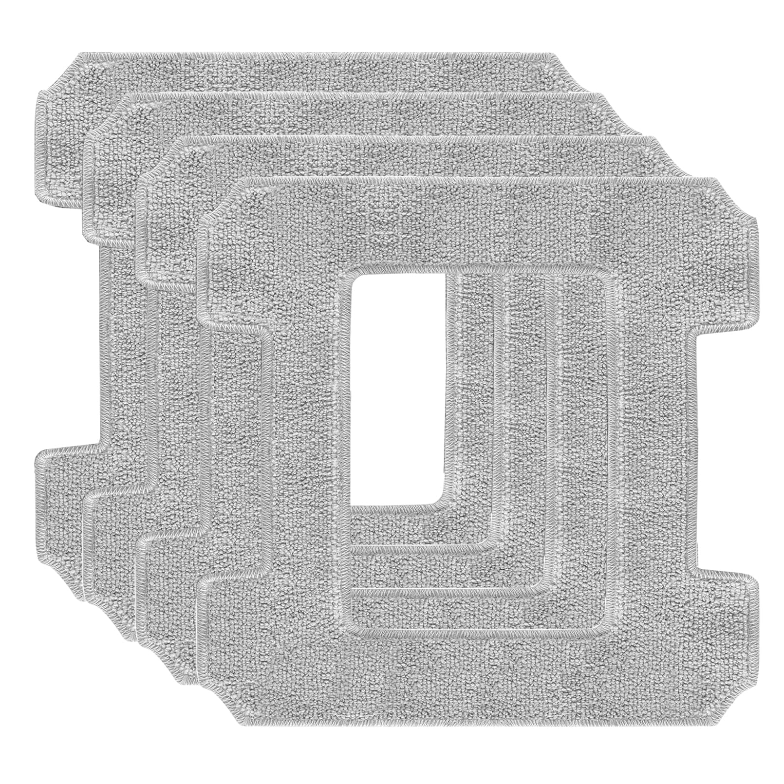 SEEING.U W2 Compatible 4 Spare Parts Window Cleaner Robot Cleaning Cloth Replacement