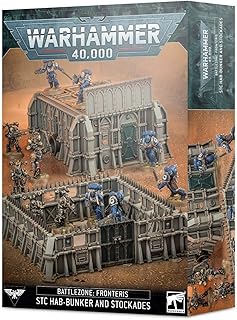 STC Hab-Bunker and Stockades Terrain Battlezone Fronteris Warhammer 40K