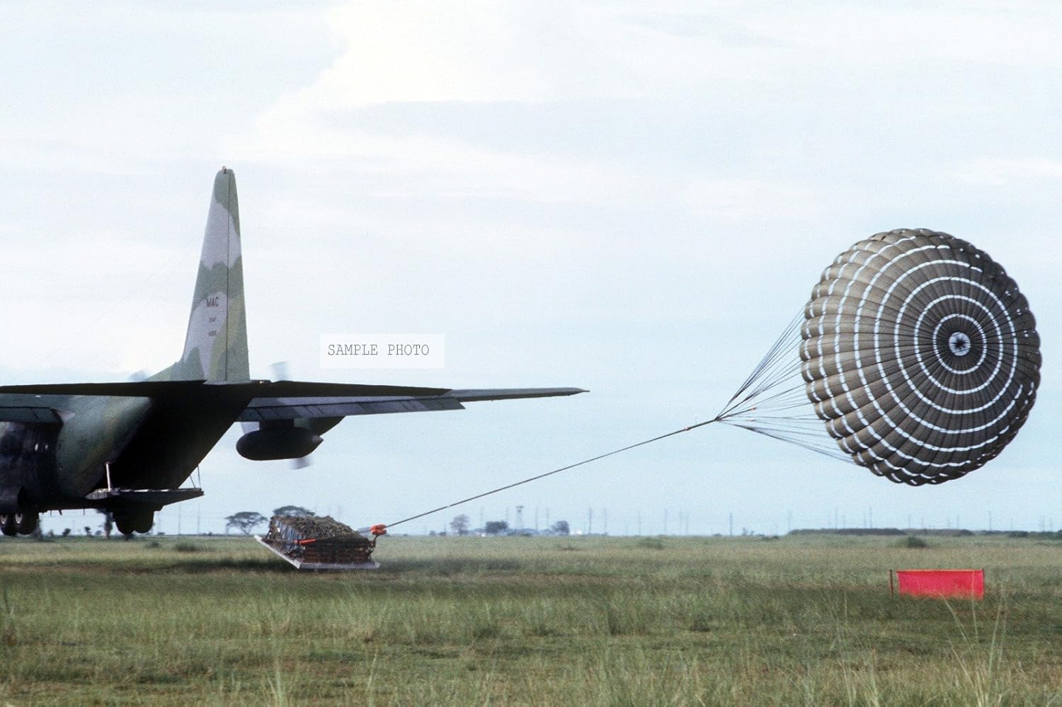 Photo A 345th Tactical Airlift Squadron C130E Hercules