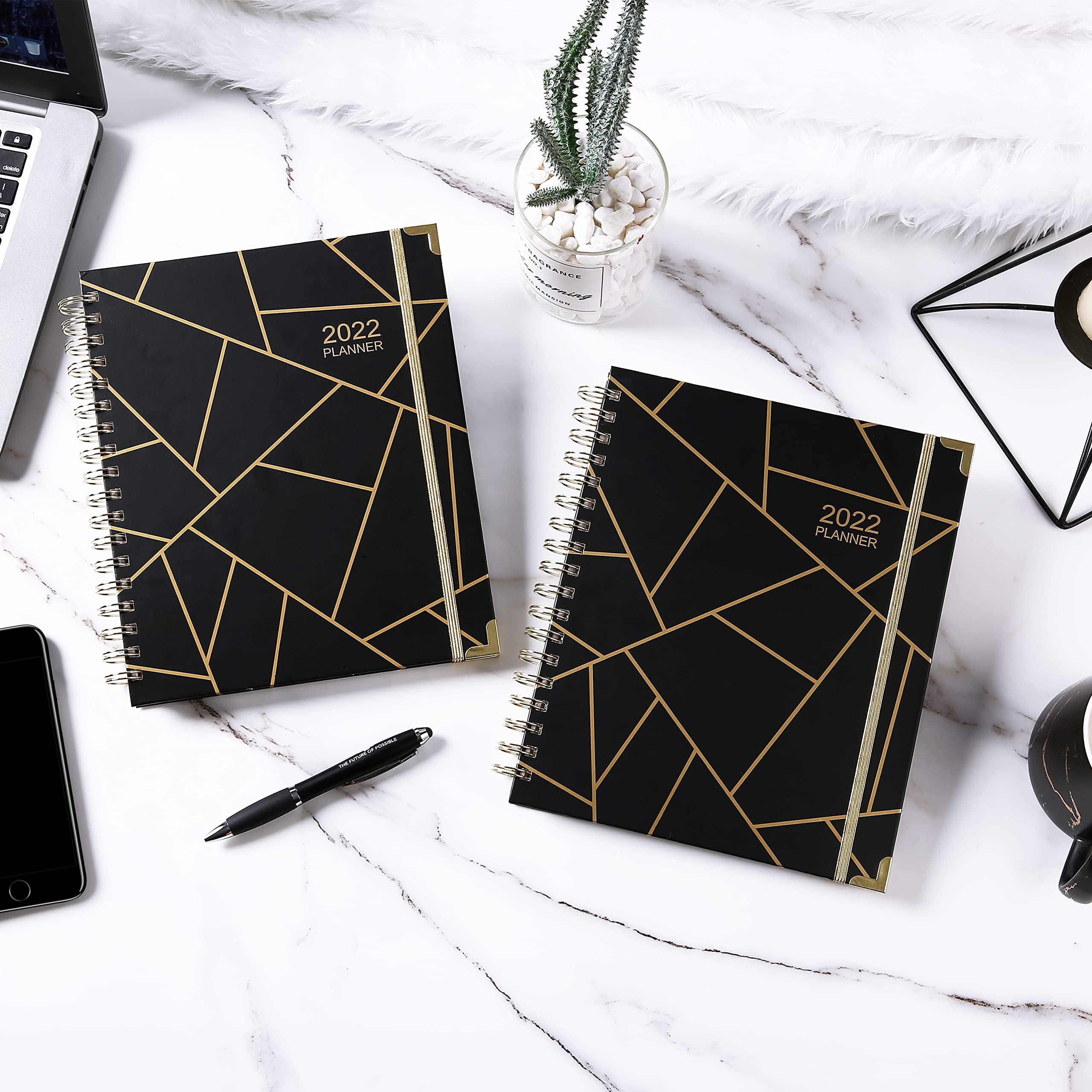 2022 Planner Planner 2022 Weekly & Monthly with Tabs, 8" x 10", Jan