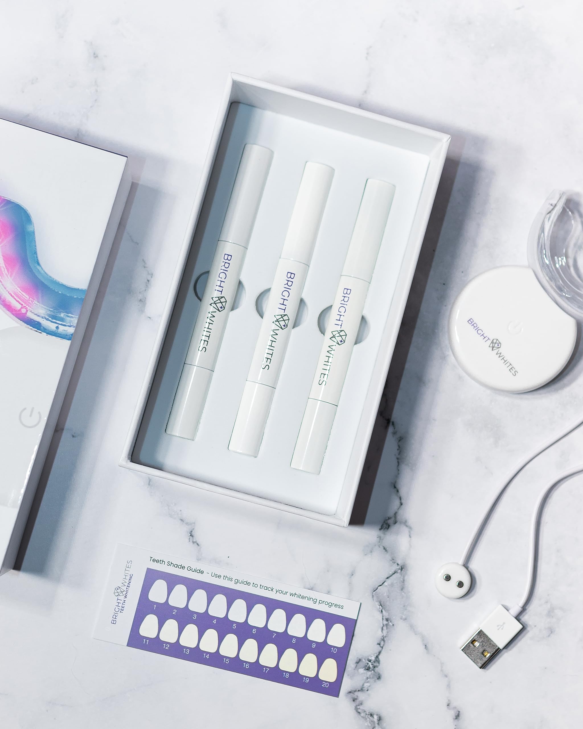 Bright Whites Advanced Home Teeth Whitening Kit 44 Carbamide Peroxide 36 Applications Included