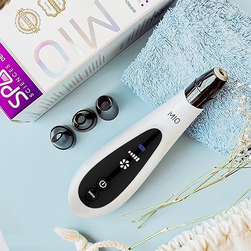 Miniatura 8 de Spa Sciences - MIO - Eliminador de puntos negros de microdermoabrasión con punta de diamante, limpieza de poros y sistema de rejuvenecimiento -