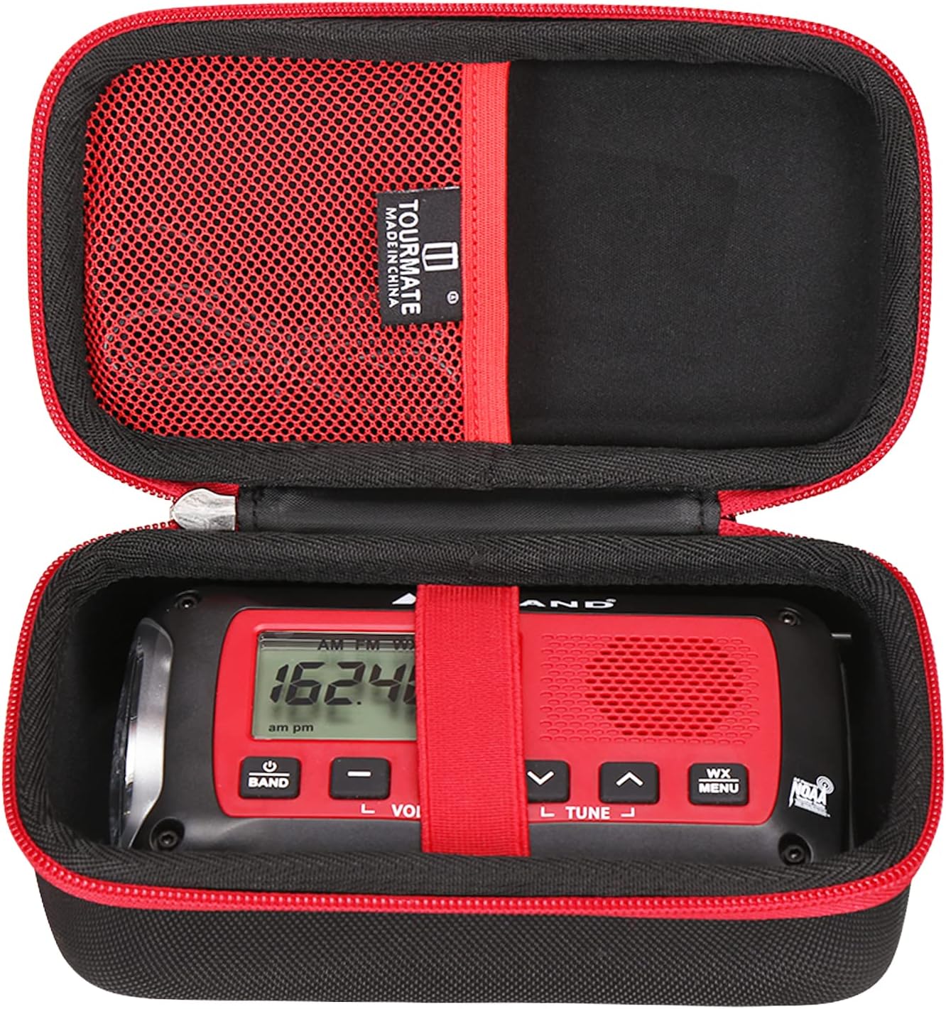 Tourmate Hard Case Replacement for Midland ER40 Weather Radio Hand Crank Emergency Radio (ONLY CASE)