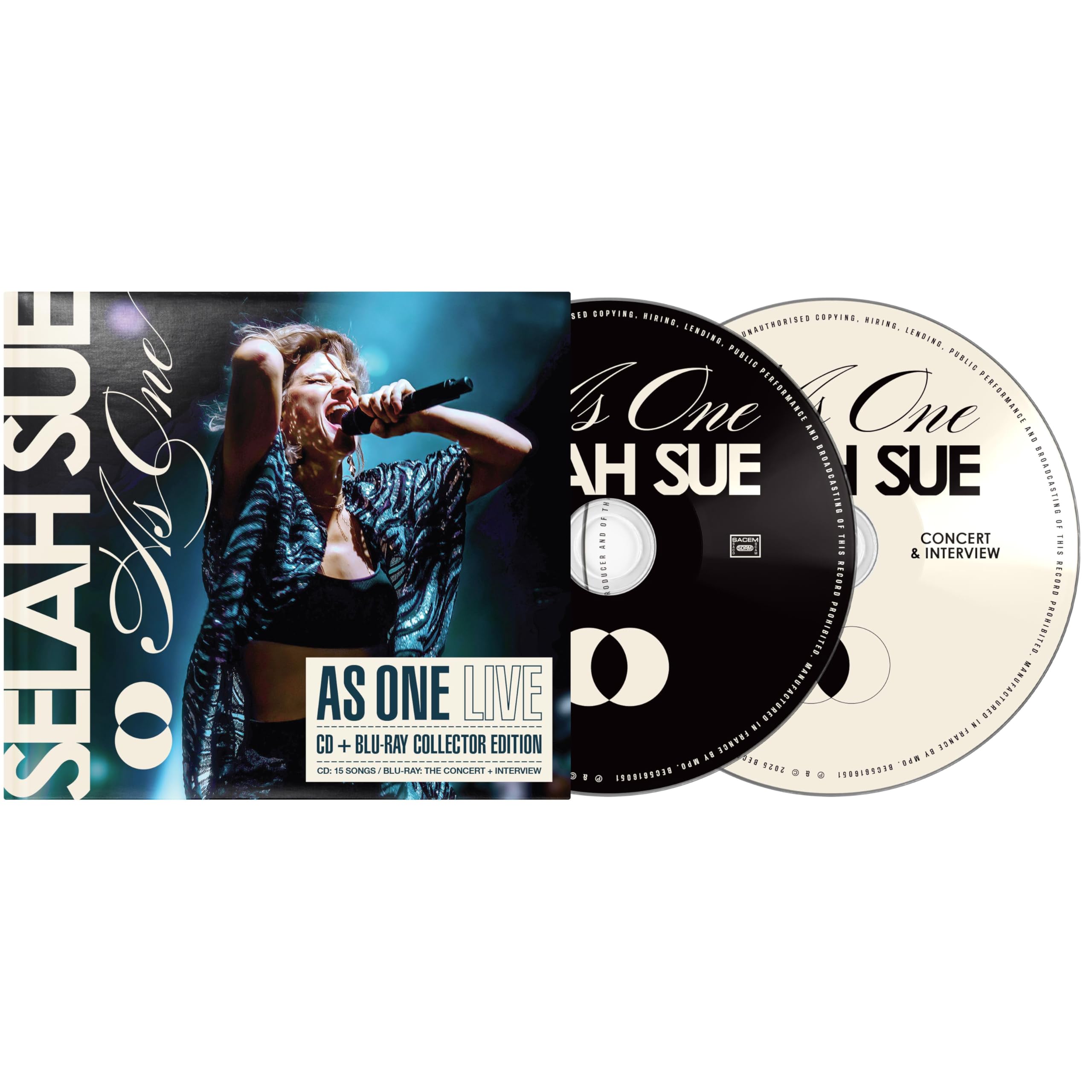 As One (CD+Br Live)