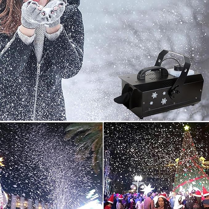 Máquina de Nieve 600W con Control Remoto y Tanque 1L miniatura 8