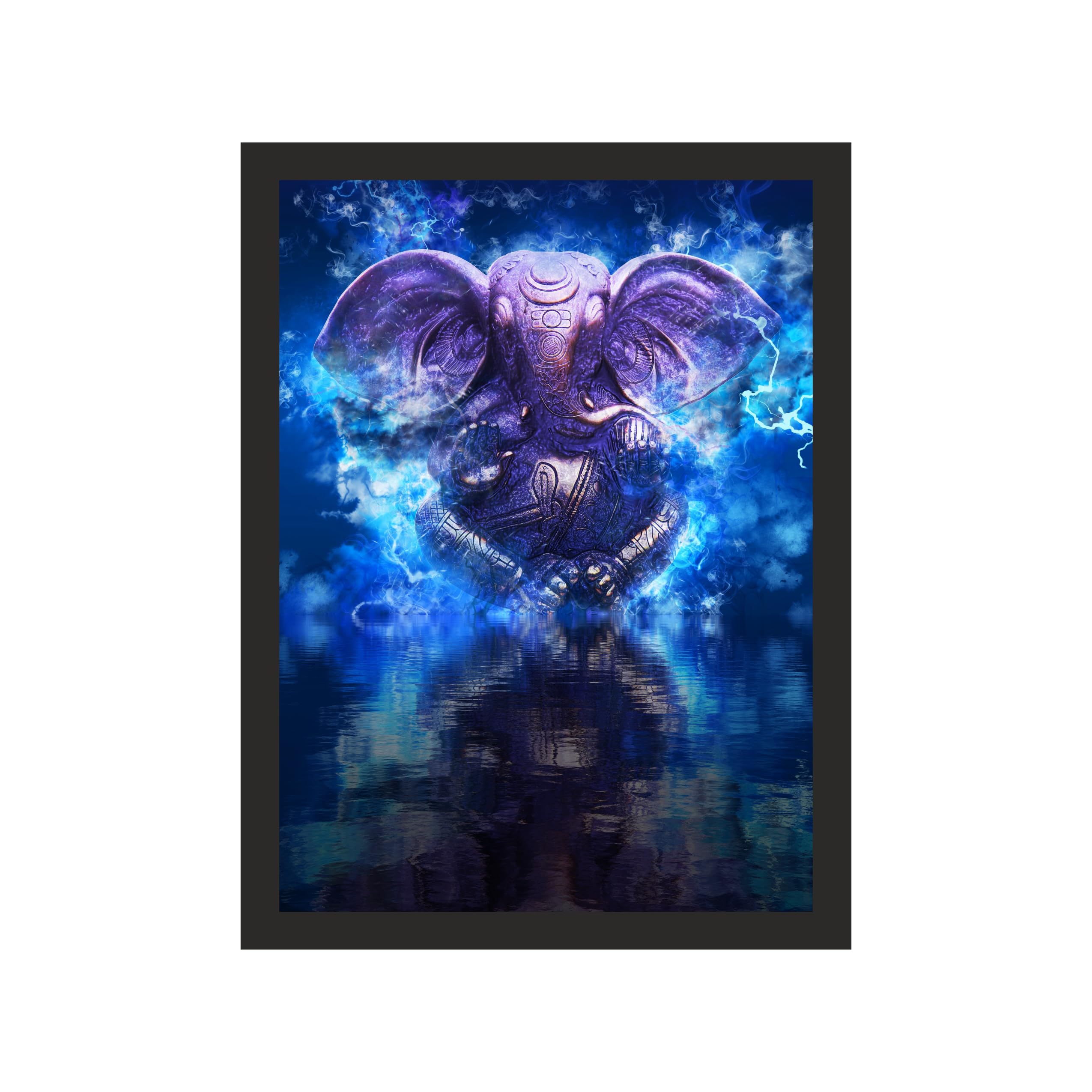 Dynamic Ganesha Aura: 9x12